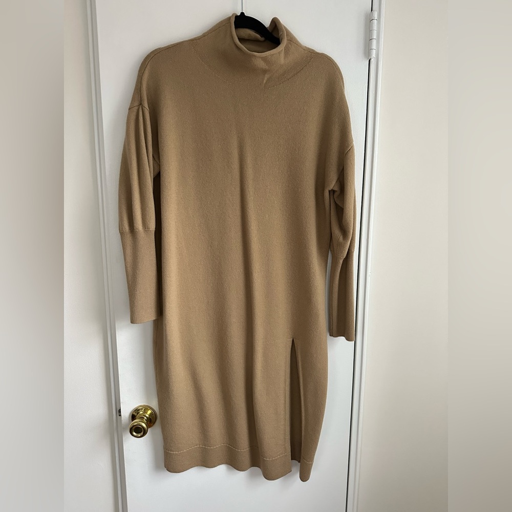 Aritzia Turtleneck sweater dress with slit